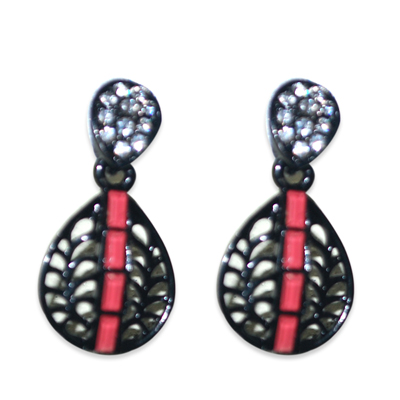 "Fancy Earrings -MGR 855-CODE001 - Click here to View more details about this Product